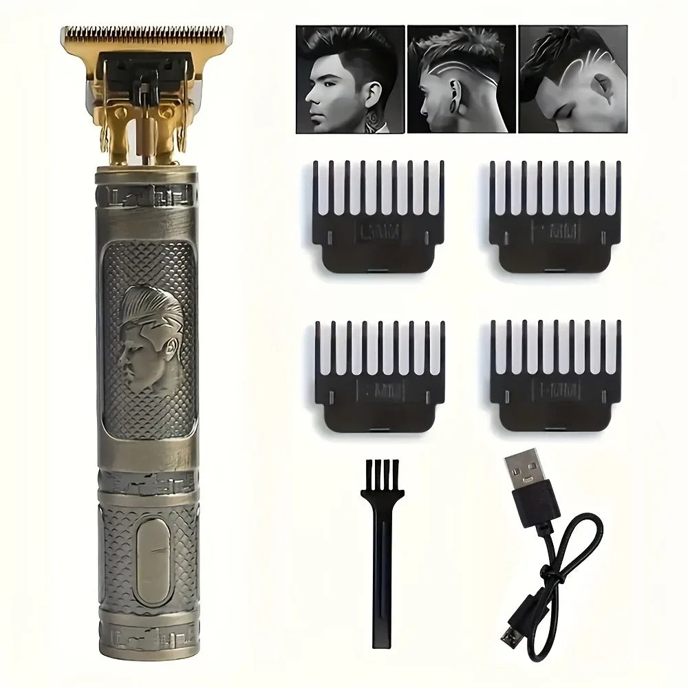 LCD Display T9 Electric Hairber 0mm Shaver Hair Trimer Home Appliances Travel Barber Razors Shaving Machine for Men Trimmer Man