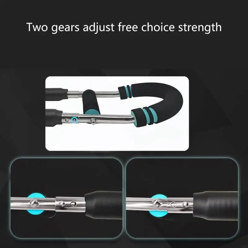 Y1UC Arm Trainer Adjustable Resistance Twisters Arm Exerciser Chest Exerciser for Men