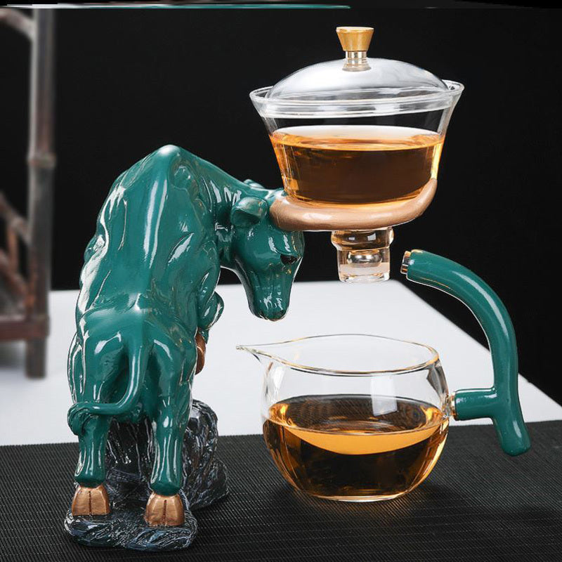Unique Glass Semi-Automatic Tea Maker