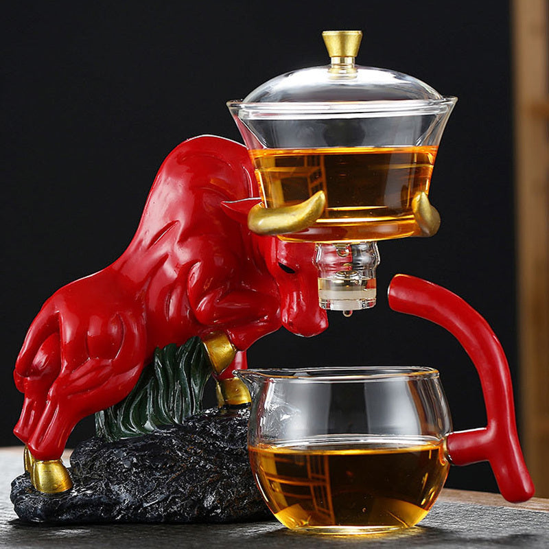 Unique Glass Semi-Automatic Tea Maker