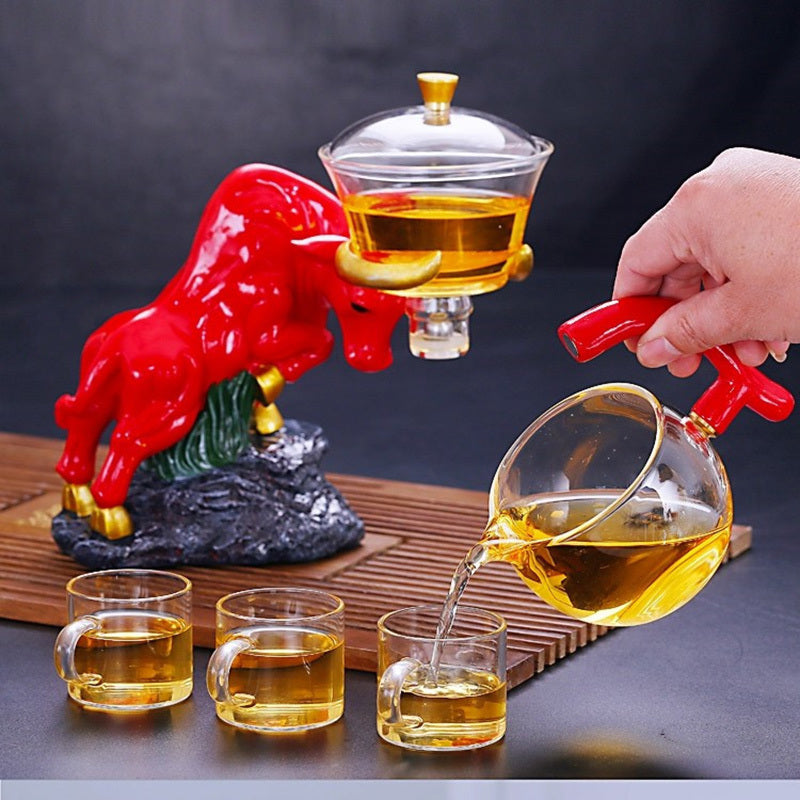 Unique Glass Semi-Automatic Tea Maker