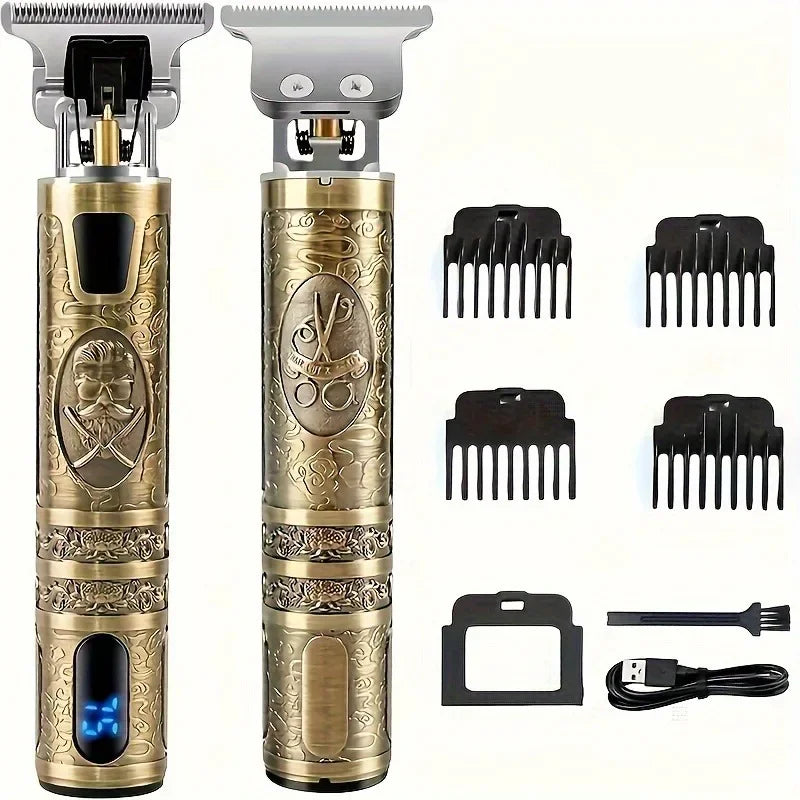 LCD Display T9 Electric Hairber 0mm Shaver Hair Trimer Home Appliances Travel Barber Razors Shaving Machine for Men Trimmer Man