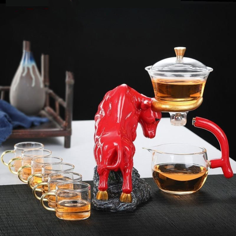 Unique Glass Semi-Automatic Tea Maker
